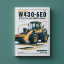 Komatsu WA430-6E0 Wheel Loader Operation & Maintenance Manual