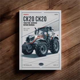Kioti Daedong CK20 Traktor - Service- und Reparaturhandbuch (PDF)