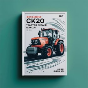 Kioti Daedong CK20/CK20H Traktor Servicehandbuch
