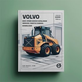 Volvo MC60B Skid Steer Loader Service Parts Catalogue Manual SN: 61001-62000 70001 and up