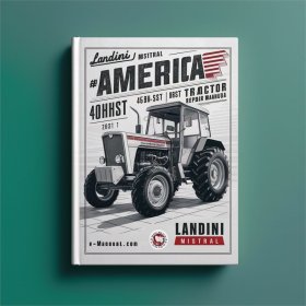Landini Mistral America 40HST, 45HST, 50HST Traktor Werkstatt Reparaturhandbuch