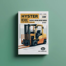 HYSTER R30E R30EA R30EF R30ES R30F R30FA R30FF Electric Forklift Service Repair Manual & Parts Manual (B174)
