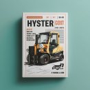 HYSTER B60XT C60XT B80XT C80XT WALKIE/RIDER Forklift Service Repair Manual & Parts Manual (B199)
