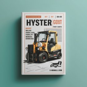 HYSTER B60XT C60XT B80XT C80XT WALKIE/RIDER Forklift Service Repair Manual & Parts Manual (B199)
