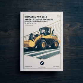 Komatsu WA400-5 Wheel Loader Service Repair Workshop Manual (SN: 70001 and up)