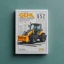 Gehl 652 Compact Excavator Illustrated Master Parts List Manual (Beginning Serial Number: AB00473)