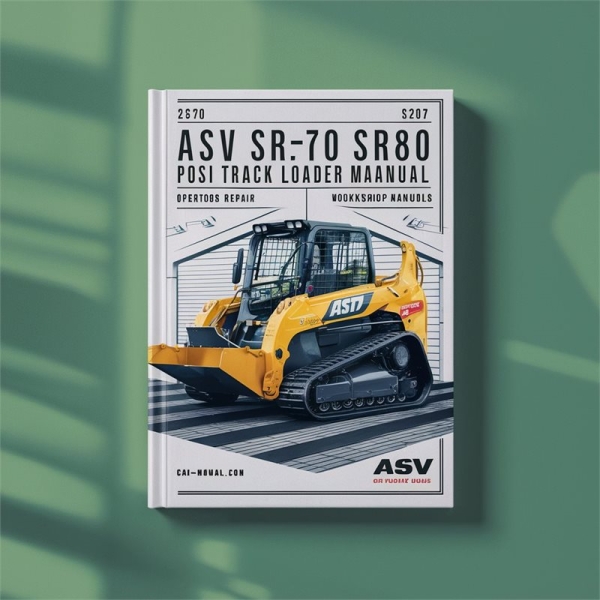 ASV SR70/SR80 Posi Track Loader Bedienungs- und Reparaturhandbücher (PDF)