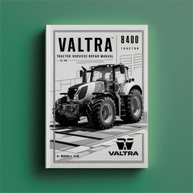Valtra 8400 Traktor Service-Handbuch