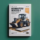 Komatsu WA300-1 WA320-1 Wheel Loader Service Repair Manual (SN: 10001 and up)