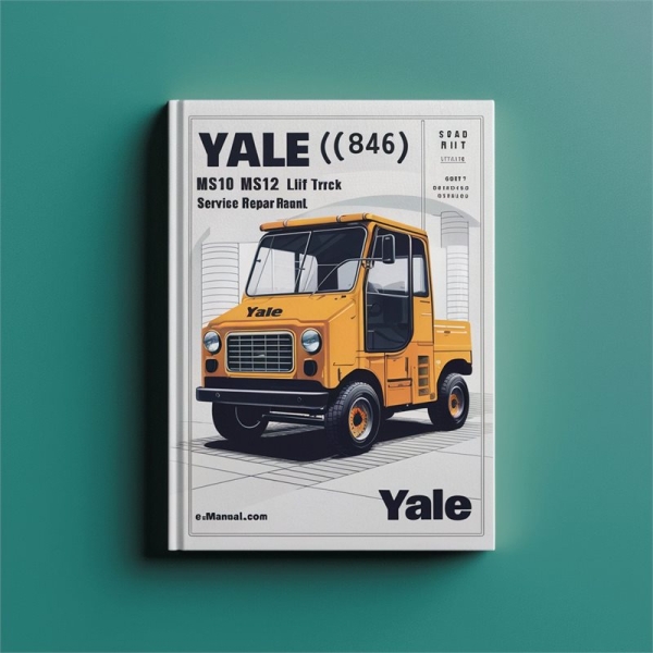 Yale Gabelstapler Service- und Reparaturhandbuch C846 MS10 MS12