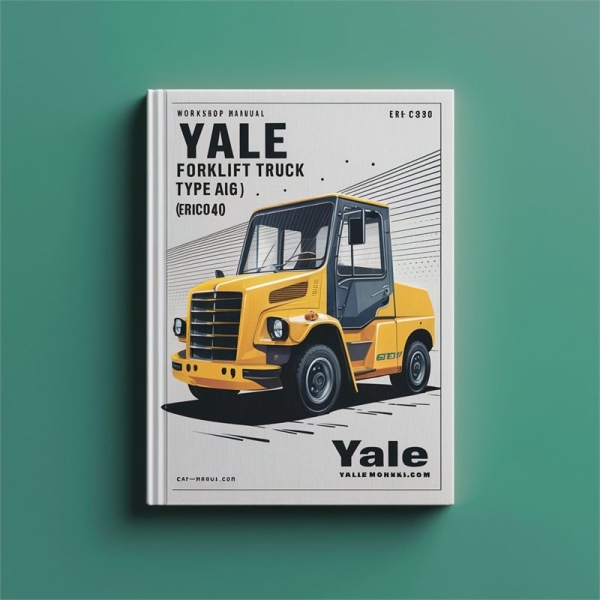 Yale Gabelstapler AG BG (A814): ERC030 ERC040 Werkstatt Handbuch