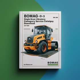 Bomag BW145 D-3 Single drum vibratory rollers Service Parts Catalogue Manual SN901581471001-901581479999