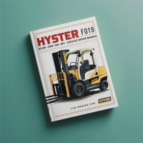 Hyster F019 (H300-350HD H360HD-EC) Gabelstapler - Service und Reparaturhandbuch