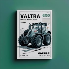 Valtra 6350 Traktor Werkstatt-Handbuch