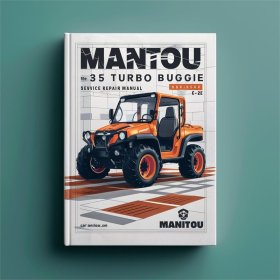 Manitou MSI 35 Turbo Buggie Serie 2-E2: Service- und Reparaturhandbuch
