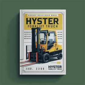 Hyster Gabelstapler F019 Serie: Reparaturhandbuch