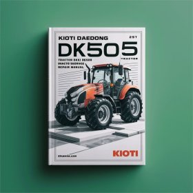 KIOTI Daedong DK50S/DK55/DK501/DK551 Traktor Werkstatt Handbuch