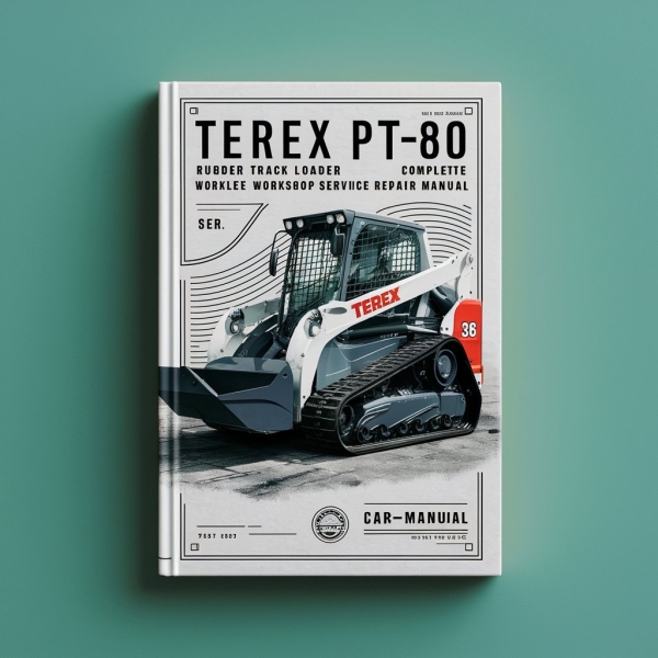 Terex PT-80 Rubber Track Loader Complete Workshop Service Repair Manual