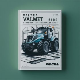 Valtra Valmet 6100 Werkstatt-Handbuch