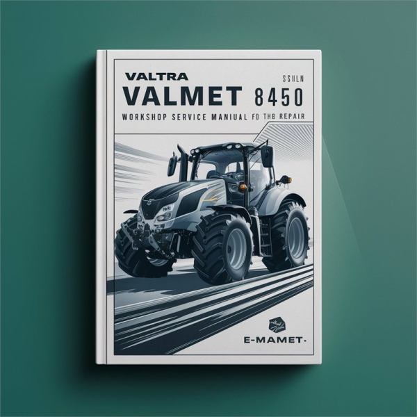 Valtra Valmet 8450 Hi Werkstatt-Handbuch