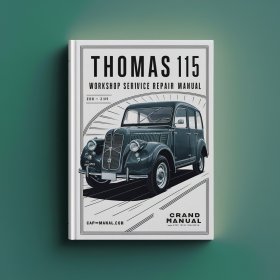 Thomas 115 Workshop Service Repair Manual