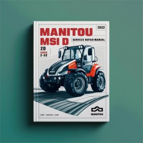 Manitou MSI 20 D Serie 2-E2 Service-Handbuch