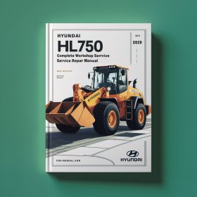 Hyundai HL750 Wheel Loader Complete Workshop Service Repair Manual