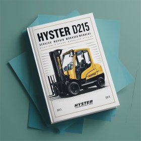 Wartungs- und Reparaturhandbuch für Gabelstapler Hyster D215 (W50Z)