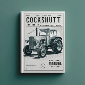 Cockshutt Traktoren E2 E3 E4 E5 Werkstatt-Handbuch