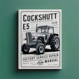 Cockshutt E5 Traktor Werkstatthandbuch