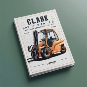 Reparaturhandbuch Gabelstapler Clark NPR 17 & 20