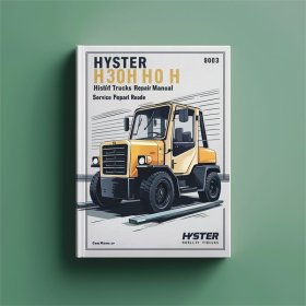 Hyster H30H H40H H50H H60H (D003) Forklift Trucks Service Repair Manual