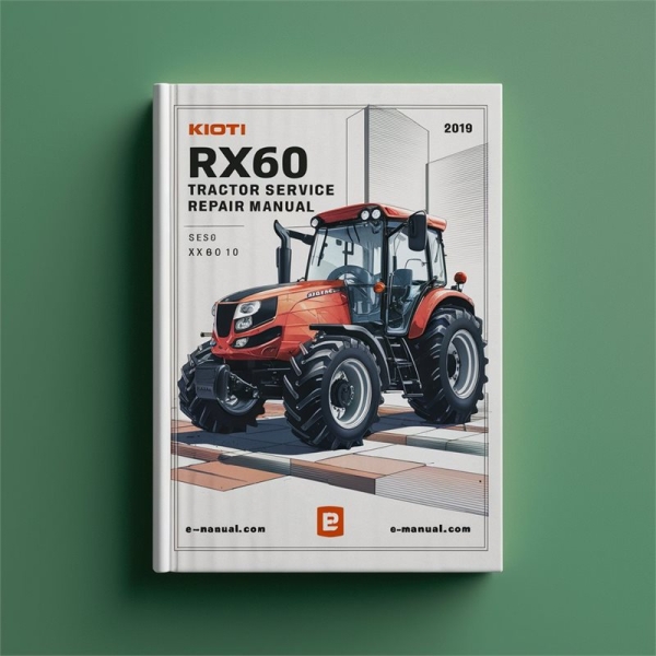 KIOTI DAEDONG RX60 / RX6010 Traktor Servicehandbuch