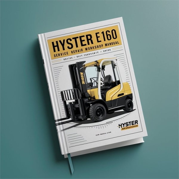 Hyster E160 J1.60XMT Gabelstapler Werkstatt-Handbuch