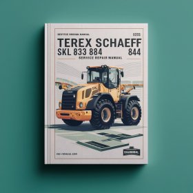 Terex Schaeff SKL 833 834 843 844 Service Repair Manual