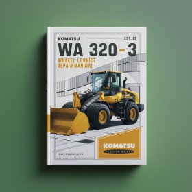 Komatsu WA320-3 Wheel loader Service Repair Manual