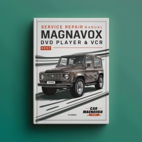 Service Repair Manual Sylvania Magnavox MWD2205 DVD Player & VCR