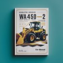 Komatsu Service WA450-2 Shop Manual Wheel Loader Workshop Repair Book
