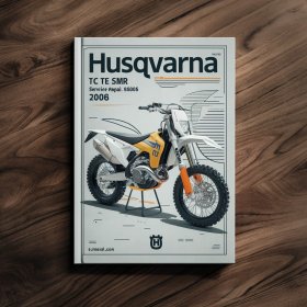 HUSQVARNA TC TE SMR 250 400 450 510 Service Repair Workshop Manual 2006