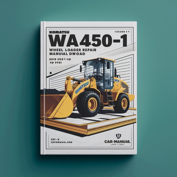 Komatsu WA450-1 Wheel Loader Service Repair Manual -10001 and up