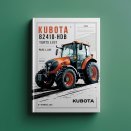 Kubota B2410HSDB Tractors Parts List
