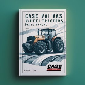CASE VAI VAS Radtraktoren Ersatzteilhandbuch PDF Download