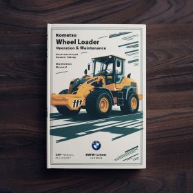 Komatsu WA320-6 Wheel Loader Operation & Maintenance Manual