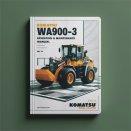 Komatsu Wa900-3 Wheel Loader Operation & Maintenance Manual