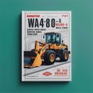 Komatsu WA470-6 WA480-6 Wheel Loader Service Repair Workshop Manual (SN: 85001 and up)