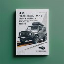 JLG Vertical Mast AM-19 AM-24 AM-30 AM-36 AC & DC Models Service Repair + Parts Manual (P/N:3120596)