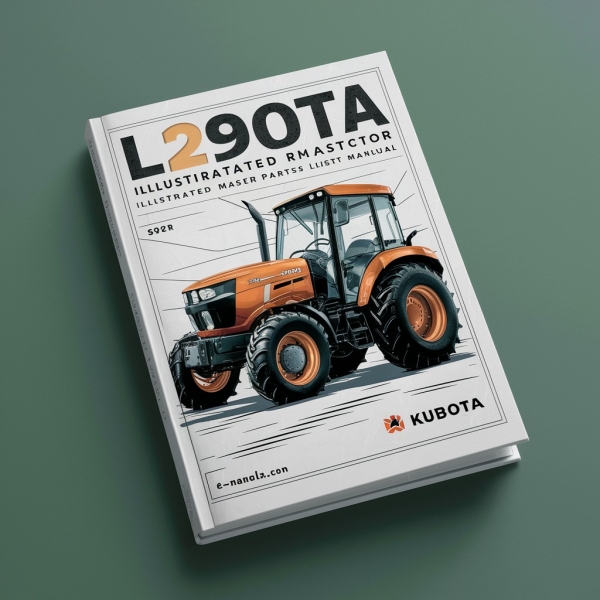 Kubota L2900F Traktor - Ersatzteilkatalog