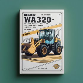 Komatsu WA320-3 Avance Wheel Loader Service Repair Manual (SN: 150001 and up)