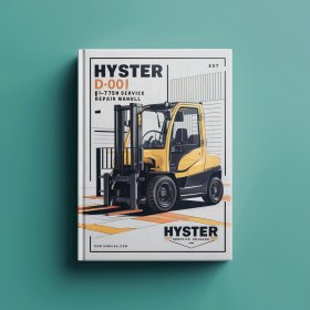 Hyster D001 (H1.75XM Europe) Gabelstapler Service- und Reparaturhandbuch