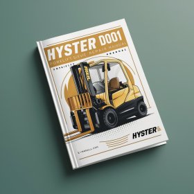 Hyster D001 (H30XM) Gabelstapler - Service- und Reparaturhandbuch